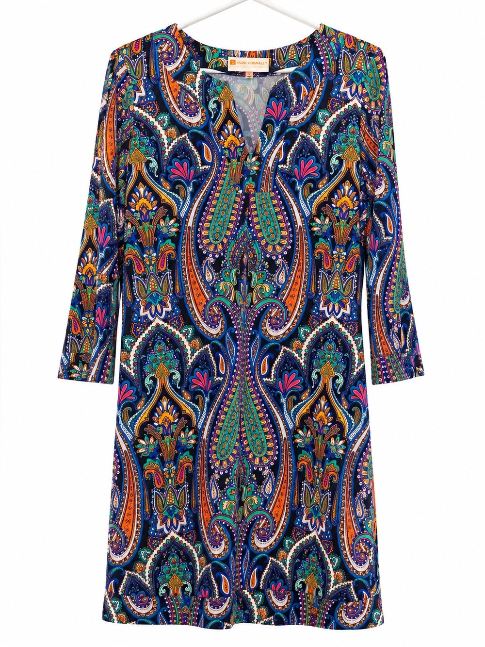Jude Connally Multicolor Paisley Shift Dress